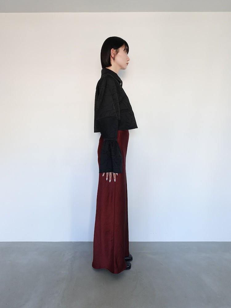 モデル身長:162cm / カラー:RedBrown / モデル着用サイズ:Mサイズ