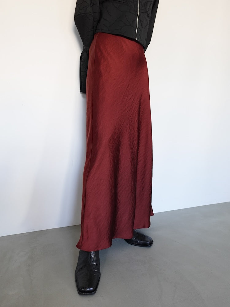 モデル身長:162cm / カラー:RedBrown / モデル着用サイズ:Mサイズ