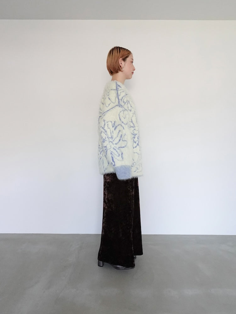 モデル身長:153cm / カラー:Brown / 着用サイズ:Sサイズ