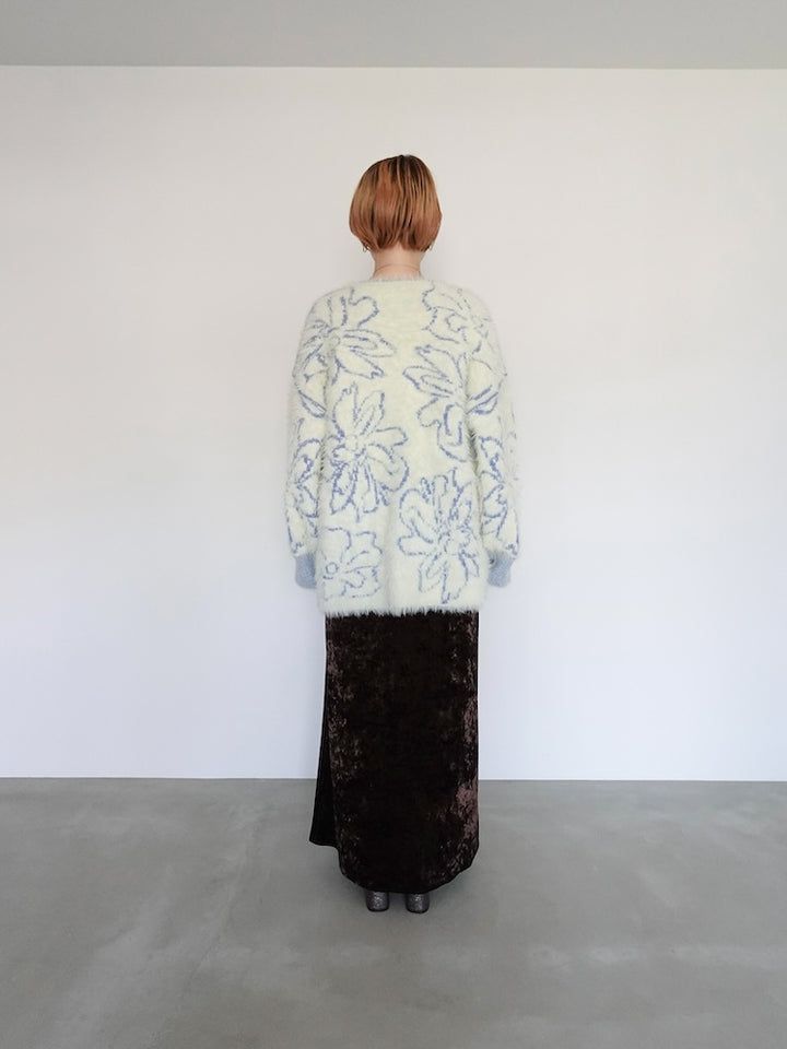 モデル身長:153cm / カラー:Brown / 着用サイズ:Sサイズ