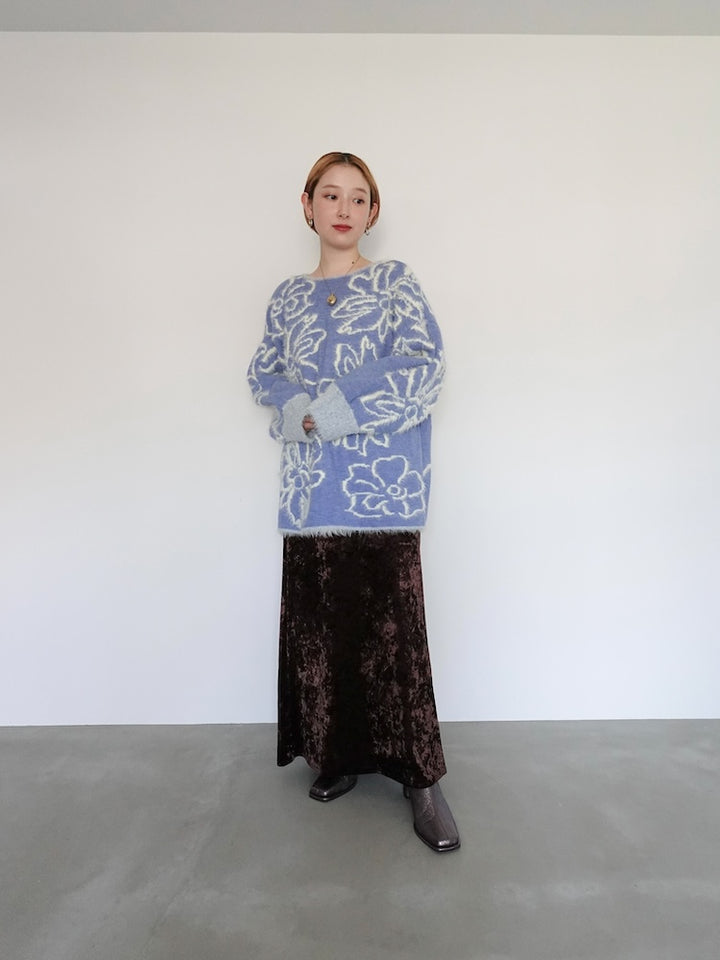 モデル身長:153cm / カラー:Brown / 着用サイズ:Sサイズ