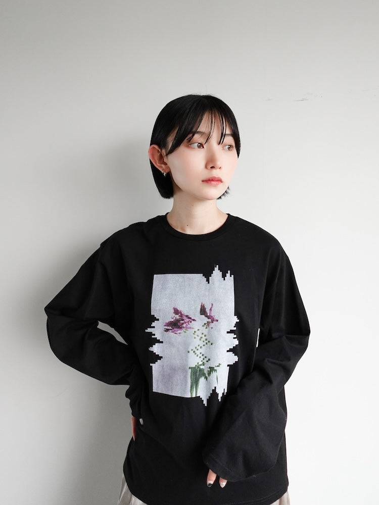 モデル身長:162cm / カラー:Black Pixely