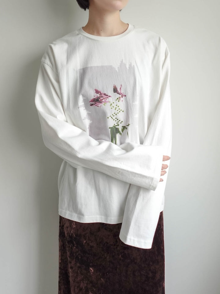 モデル身長:158cm / カラー:White Pixely