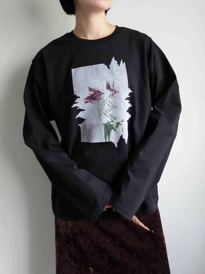 モデル身長:162cm / カラー:Black Pixely