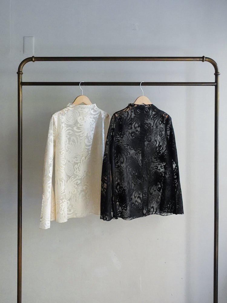 Flare Sleeve Lace Top