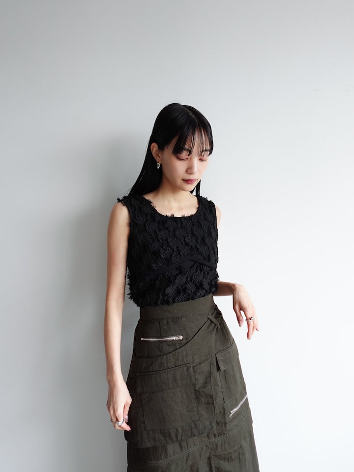 モデル身長:158cm / カラー:Black