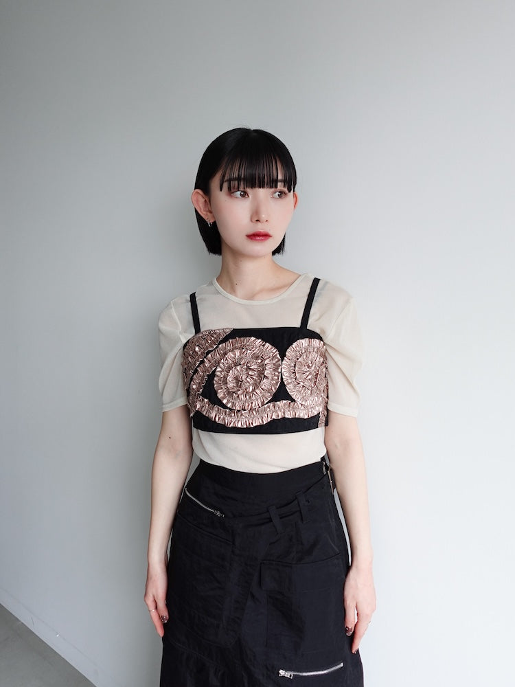 モデル身長:162cm / カラー:Gold