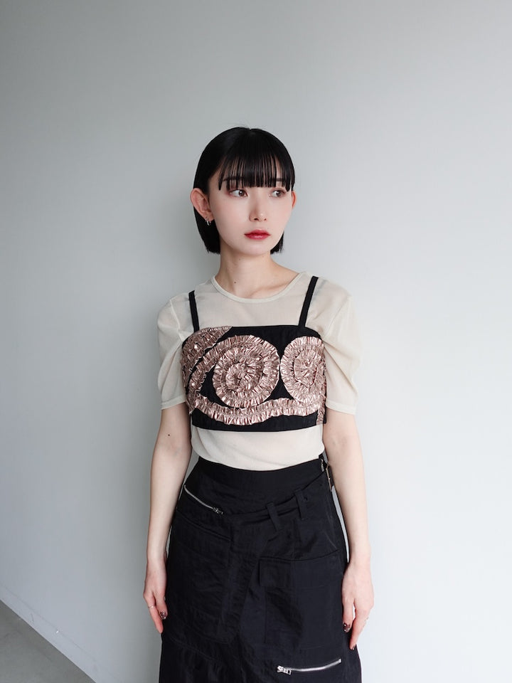 モデル身長:162cm / カラー:Gold