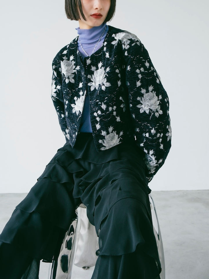 モデル身長:166cm / カラー:Black×Silver