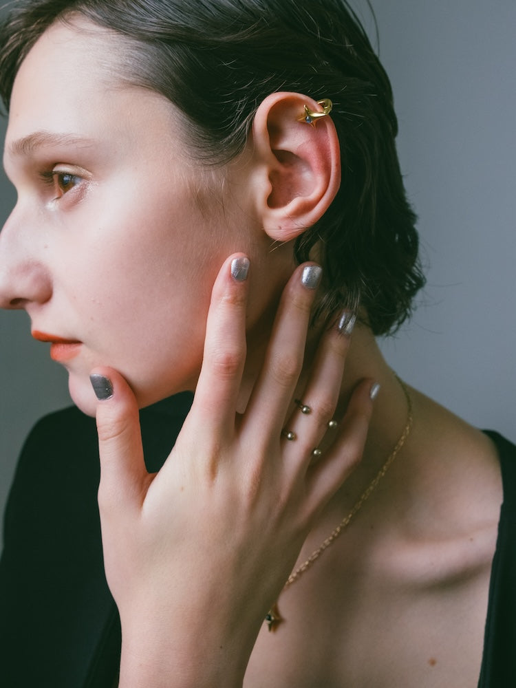 カラー:Gold × Labradorite (Gray)