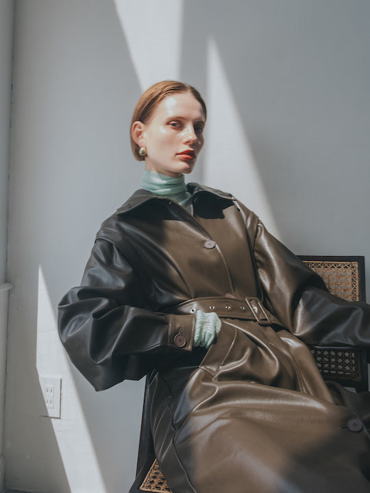 モデル身長:176cm / カラー:Brown