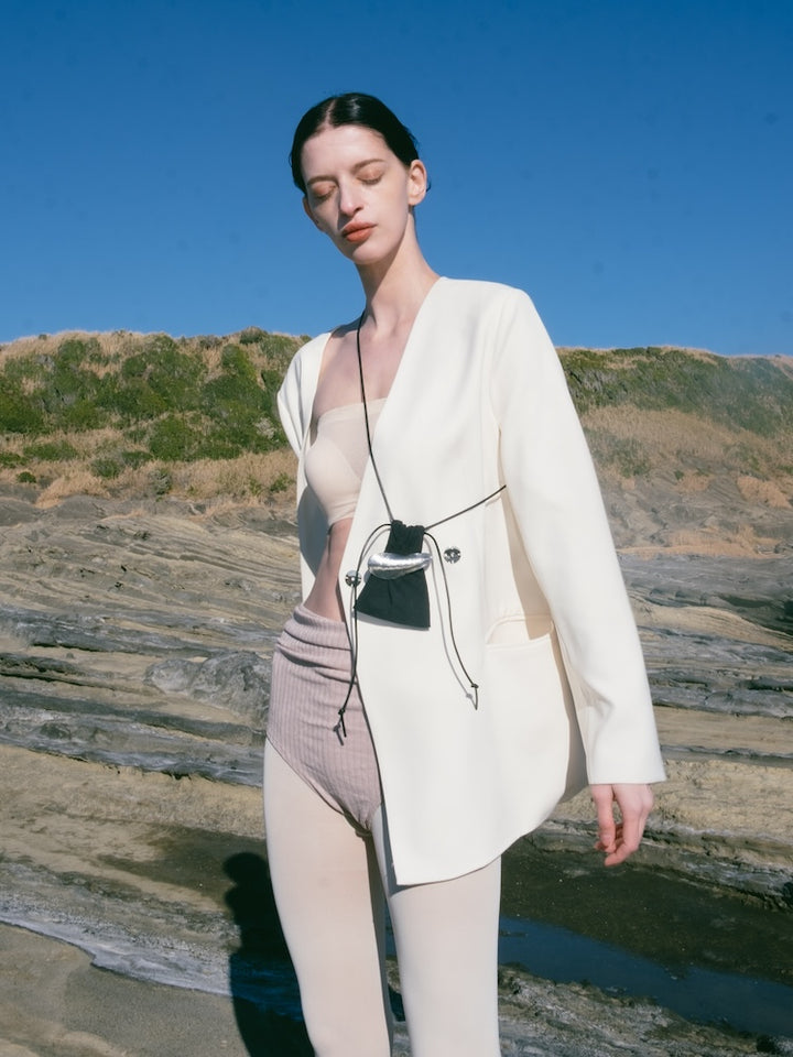 カラー:SIlver (ブラックの巾着が付属します)