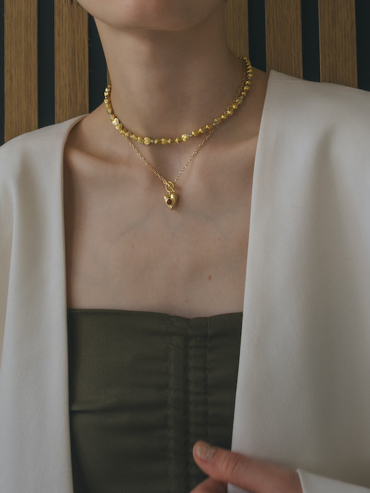 カラー:Gold × Agate (Red)