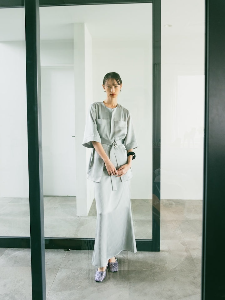 【WEB限定】Glitter Sling Back Pumps