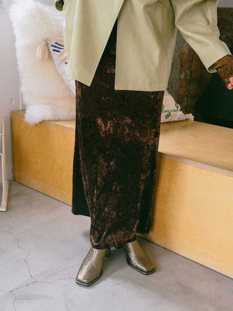 モデル身長:171cm / カラー:Brown / サイズ:S,M