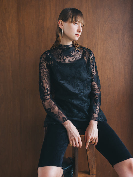 モデル身長:174cm / カラー:Black