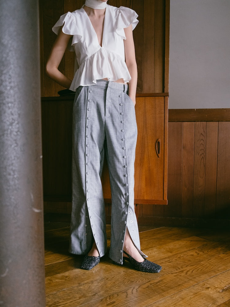 【WEB限定】Glitter Sling Back Pumps