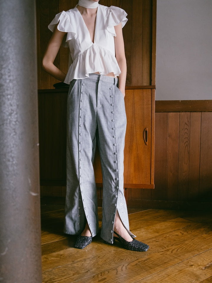 【WEB限定】Glitter Sling Back Pumps