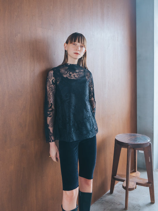 モデル身長:174cm / カラー:Black