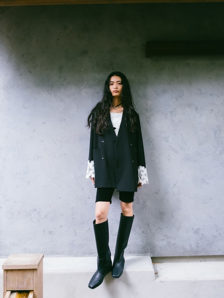 モデル身長:170cm / カラー:Black