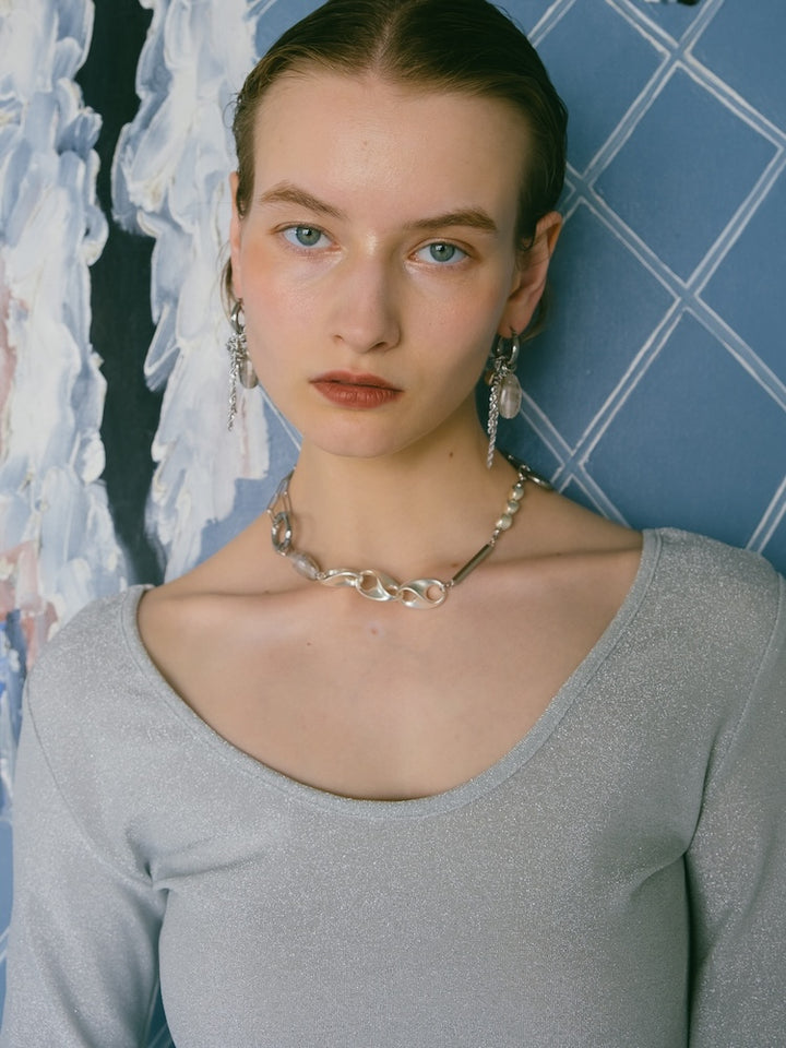 モデル身長:171cm / カラー:Silver