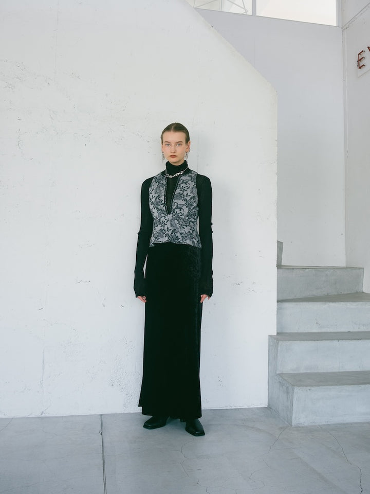 モデル身長:171cm / カラー:Black / サイズ:S,M