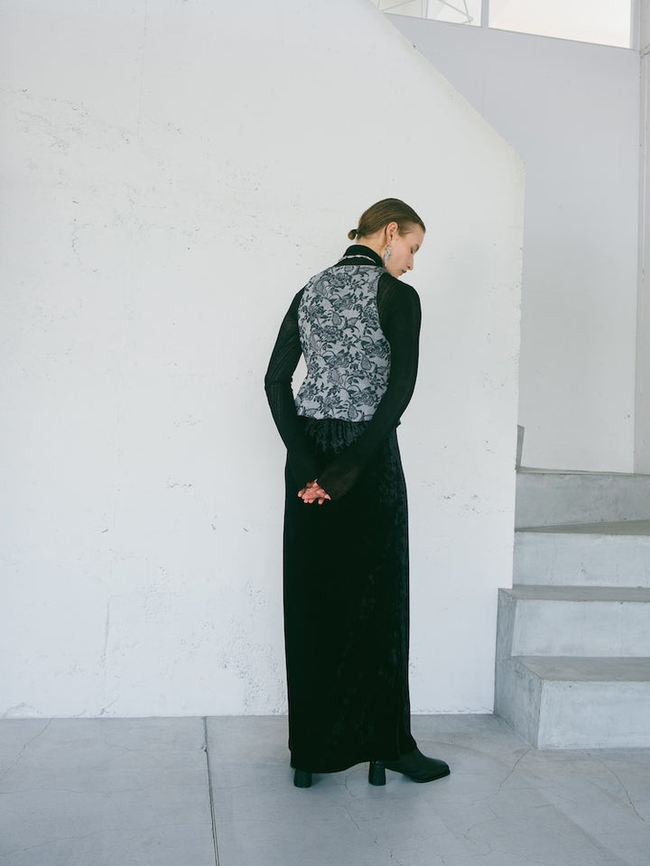 モデル身長:171cm / カラー:Black / サイズ:S,M