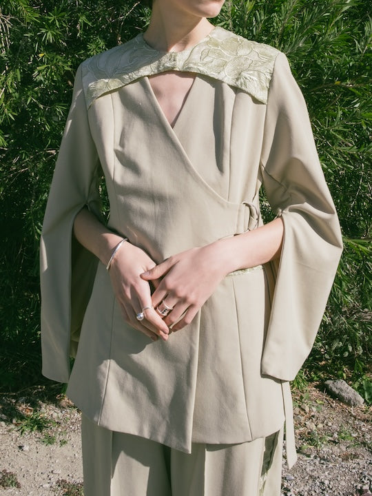 モデル身長:172cm / カラー:Pistacchio