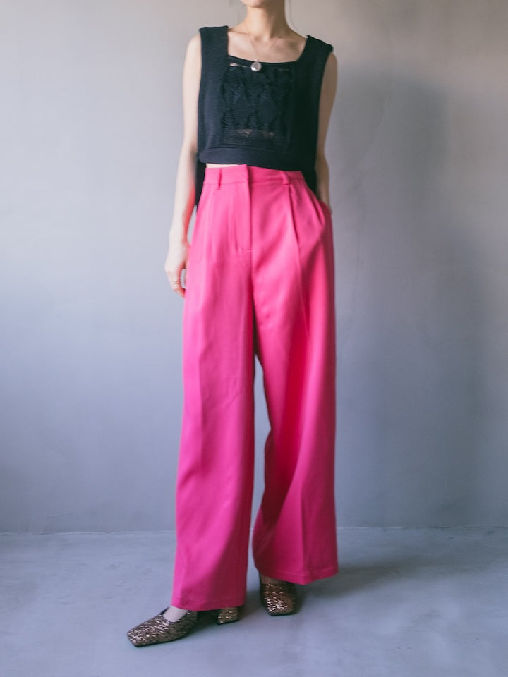 【WEB限定】Glitter Sling Back Pumps