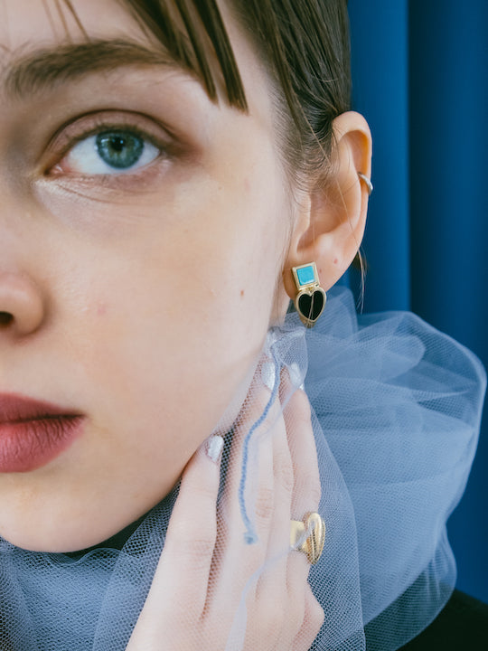 カラー:Gold × Turquoise × Onyx (Blue × Black)