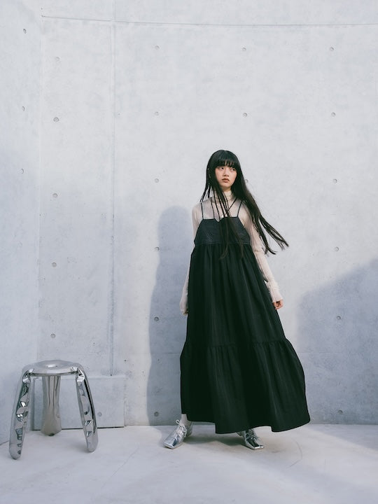 モデル身長:165cm / カラー:Black