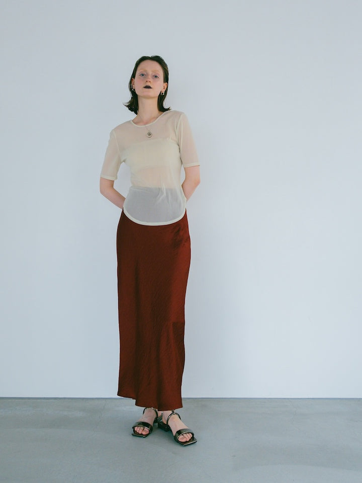 モデル身長:177cm / カラー:RedBrown / モデル着用サイズ:Mサイズ