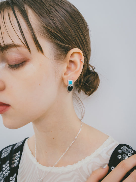 カラー:Silver × Turquoise × Onyx (Blue × Black)