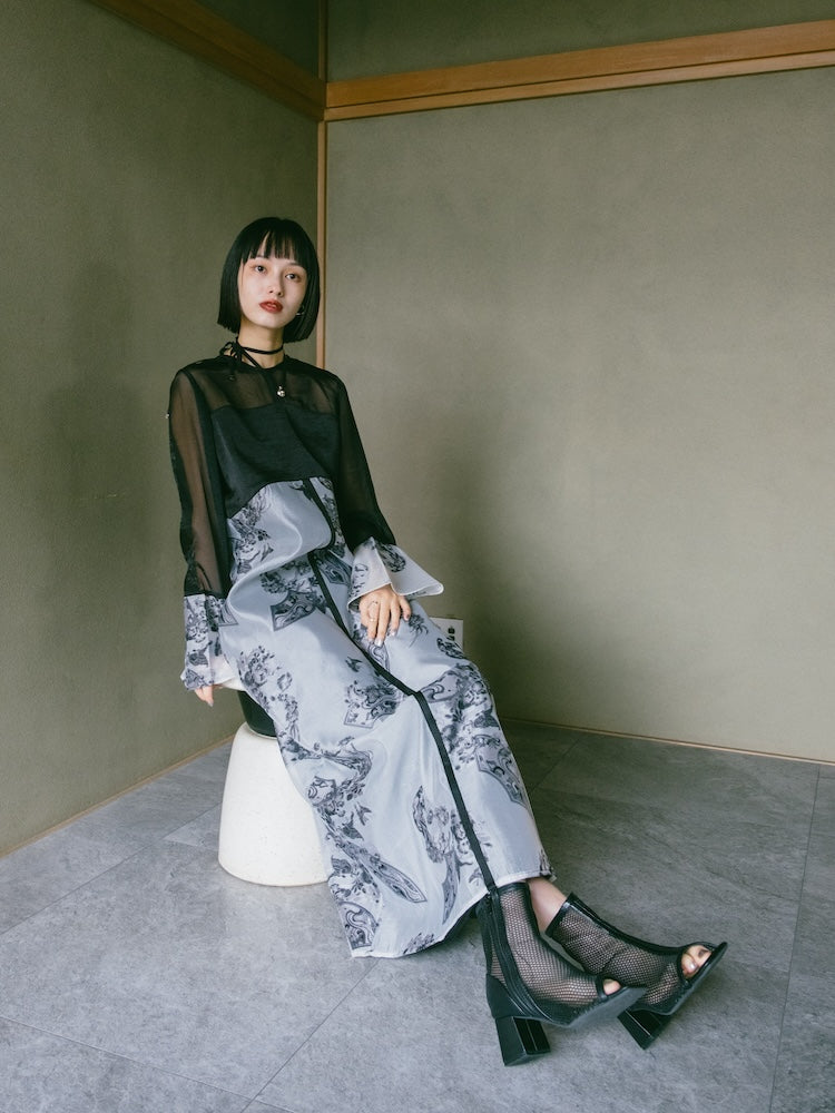 モデル身長:166cm / カラー:Silver