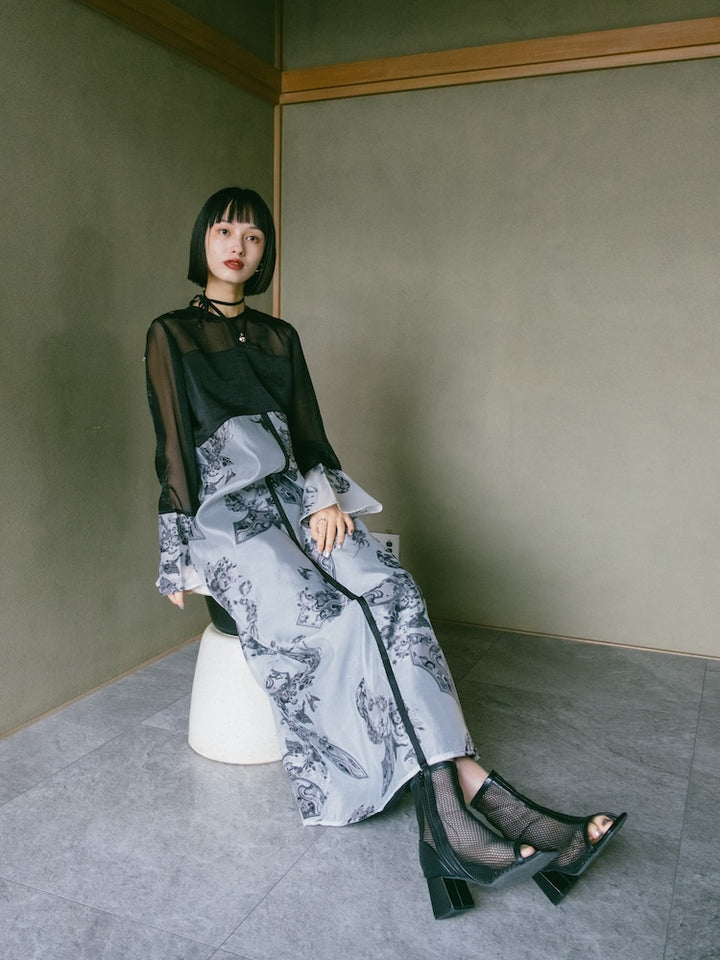 モデル身長:166cm / カラー:Silver