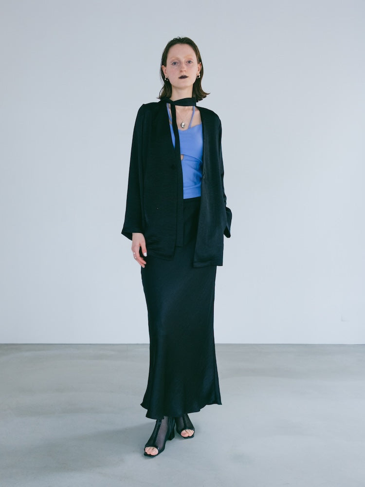 モデル身長:177cm / カラー:Black / モデル着用サイズ:Mサイズ