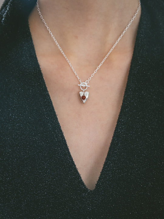 カラー:Silver × Agate (Red)