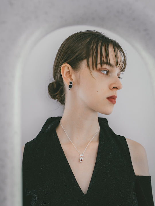 カラー:Silver × Agate (Red)