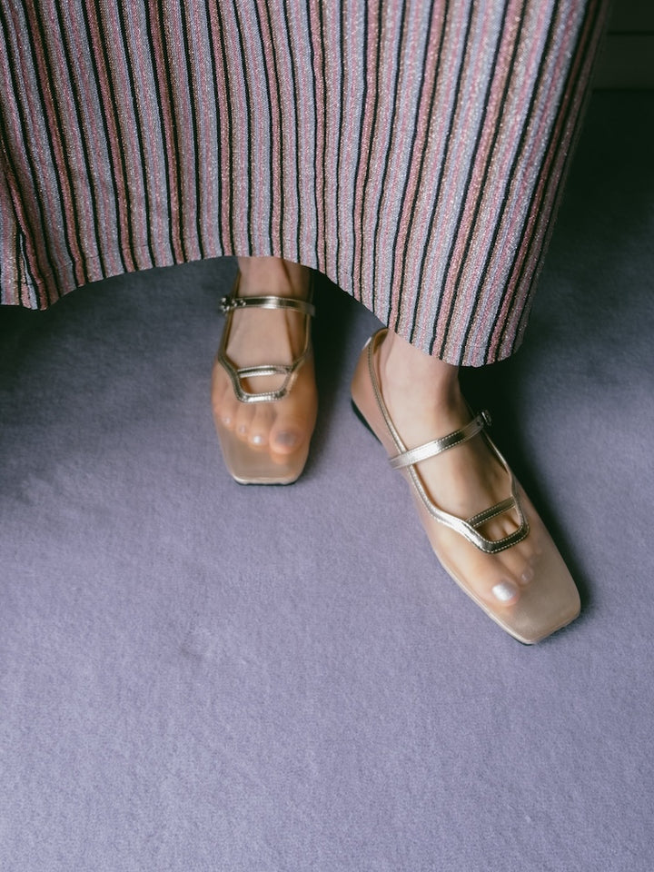 カラー:Gold / サイズ:S, M, L