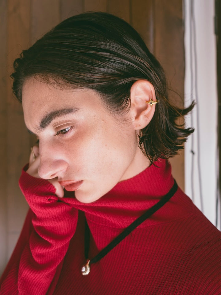 カラー:Gold × Labradorite (Gray)