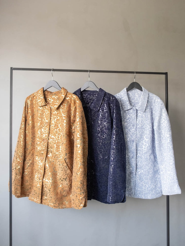 Jacquard Coverall Blouson