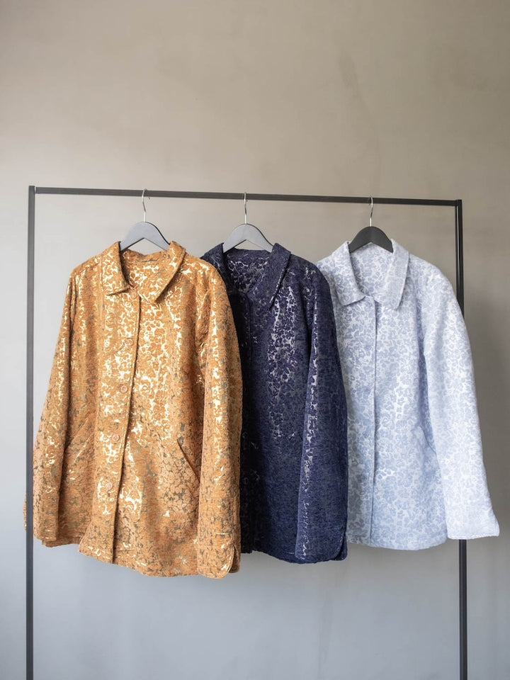 Jacquard Coverall Blouson