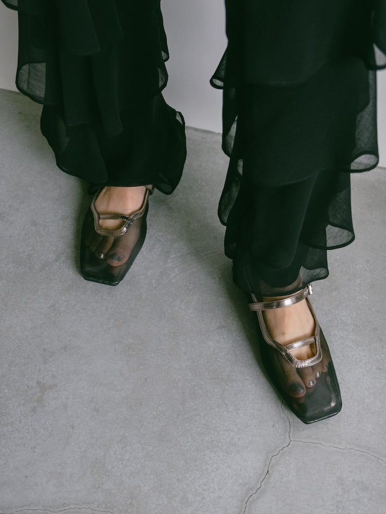 カラー:Black / サイズ:S, M, L