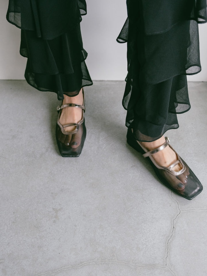 カラー:Black / サイズ:S, M, L