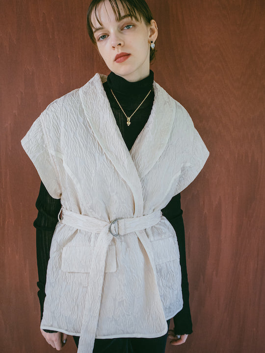 モデル身長:175cm / カラー:Ivory