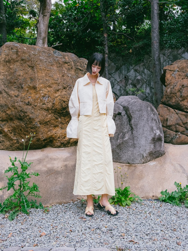 モデル身長:166cm / カラー:OffWhite