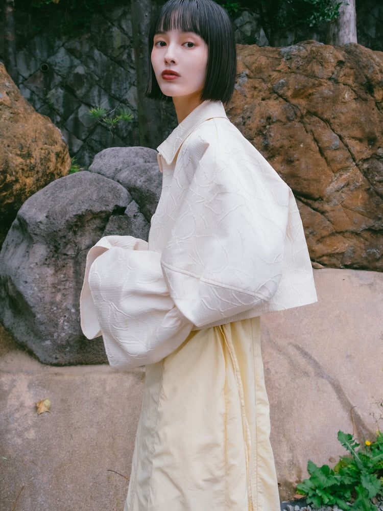 モデル身長:166cm / カラー:OffWhite