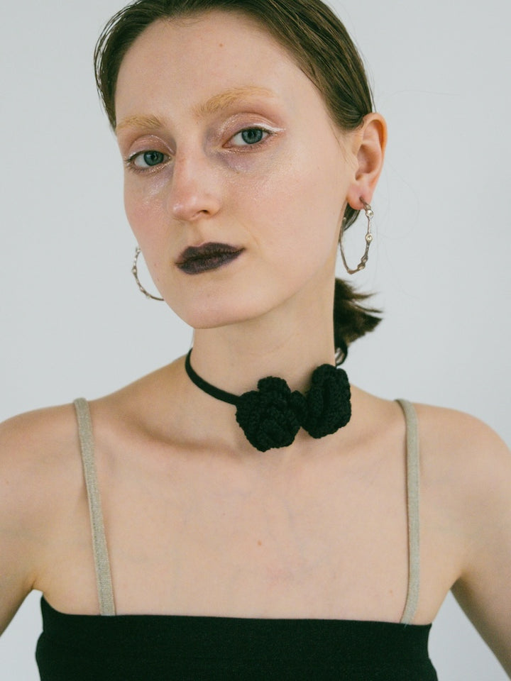 Multiway Rose Earring Choker "Anna"