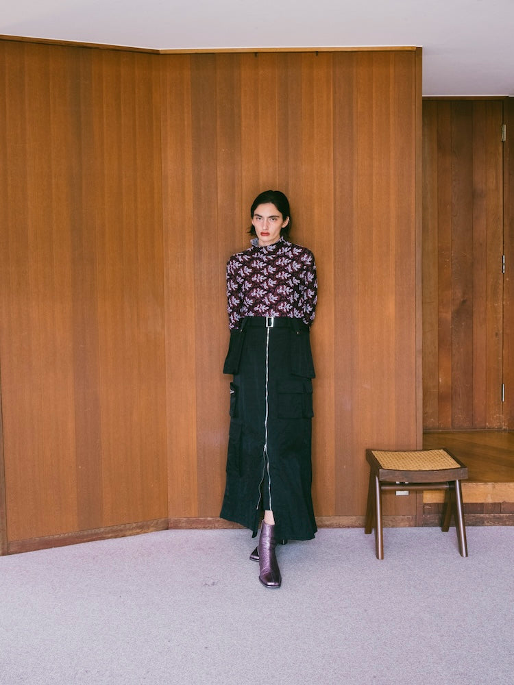 モデル身長:170cm / カラー:Black