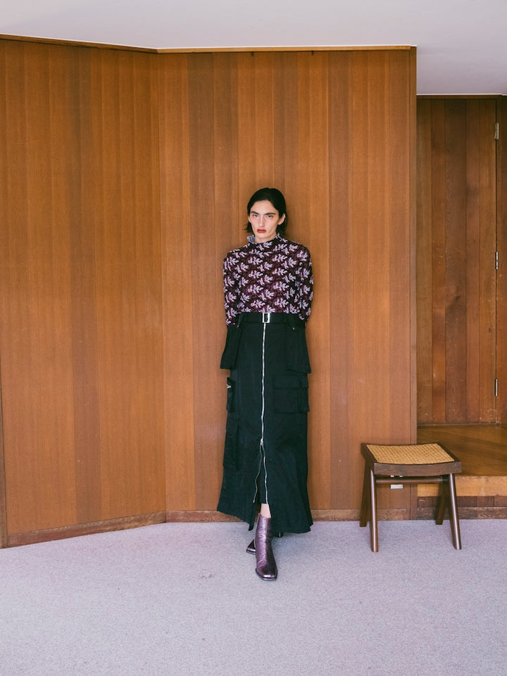 モデル身長:170cm / カラー:Black